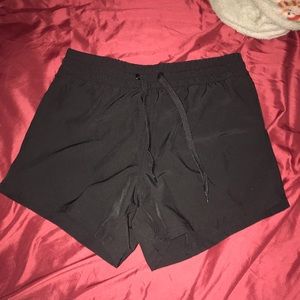 Woman’s swim trunks or athletic shorts